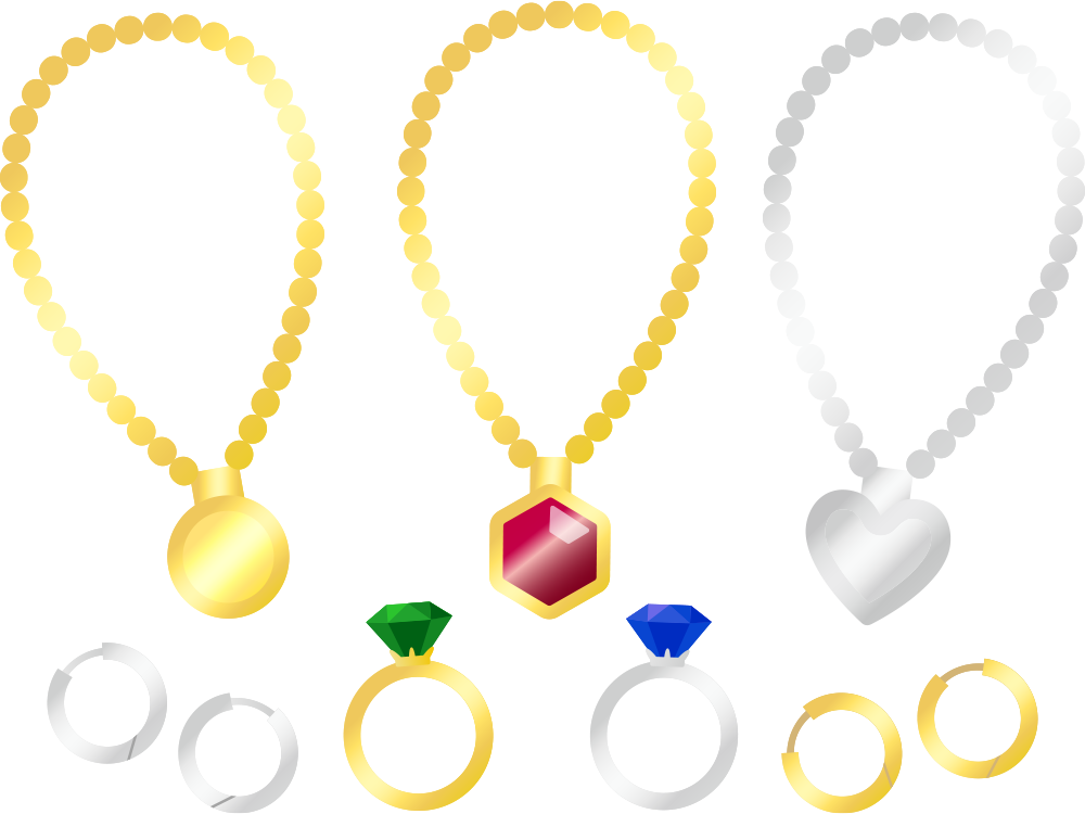 宝石のイラスト